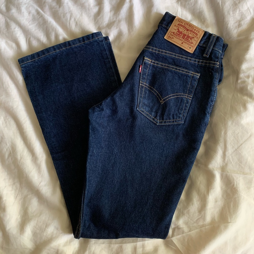 Levi’s 517 Dark Wash Bootcut Jeans